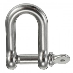 Ναυτικά κλειδιά τύπου D - INOX 316 Διαμ.Φ 5mm, 6mm, 8mm, 10mm